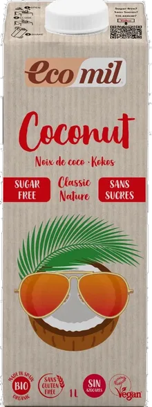 Ecomil Nature Coconut dzēriens, 1000 ml