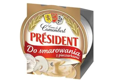 KAUSĒTAIS SIERS PRESIDENT AR SĒNĒM 120G