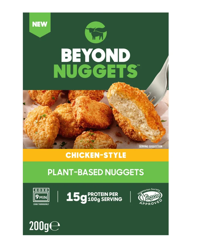 SALDĒTI VEGĀNU NAGETI BEYOND MEAT, 200G