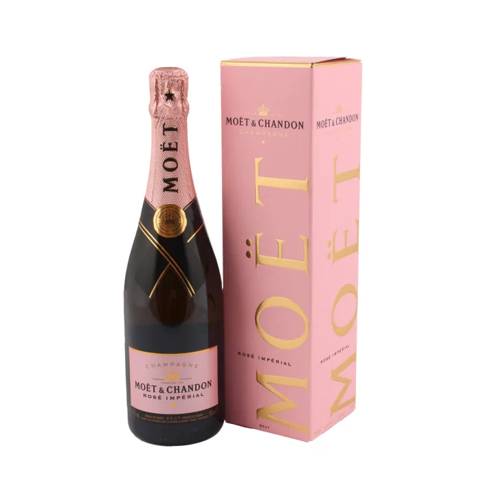 ŠAMPANIETIS MOET & CHANDON ROSE PINOT NOIR,PINOT MEUNIER,CARDONNAY SAUSAIS 12,5% 0,75L