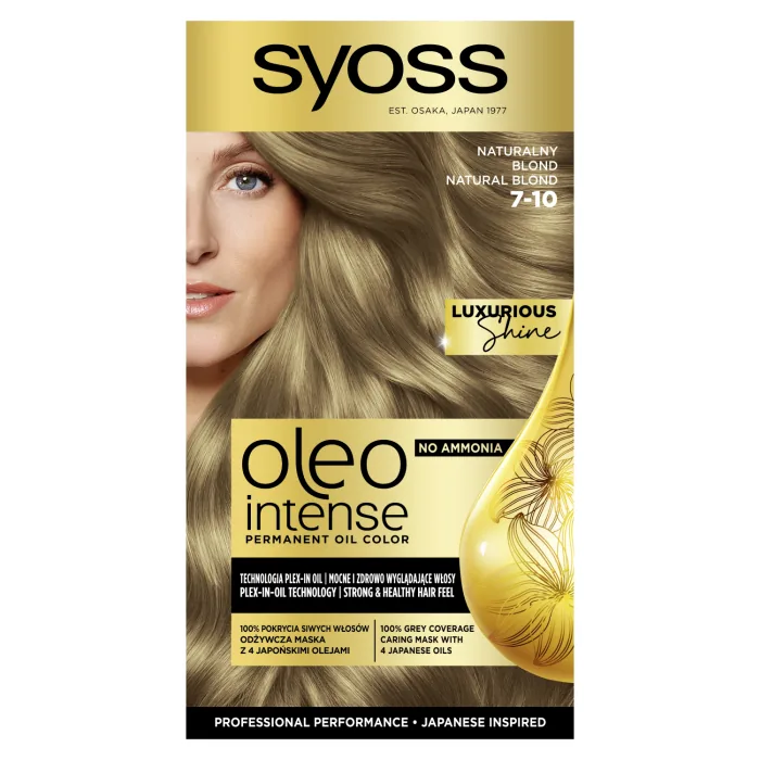 MATU KRĀSA SYOSS OLEO INTENSE 7-10 DABĪGI BLONDS