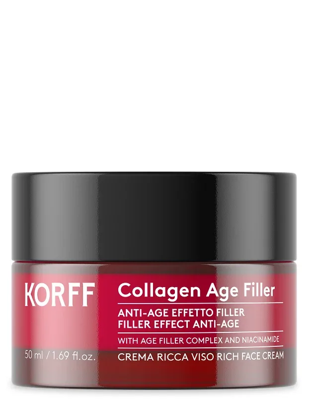 Korff Collagen Age Filler rich pretnovecošanās sejas krēms, 50 ml