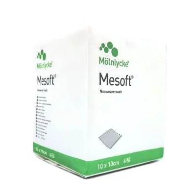 Salvetes Mesoft Neaustas, nesterilas 10 x 10 cm 100 gab.