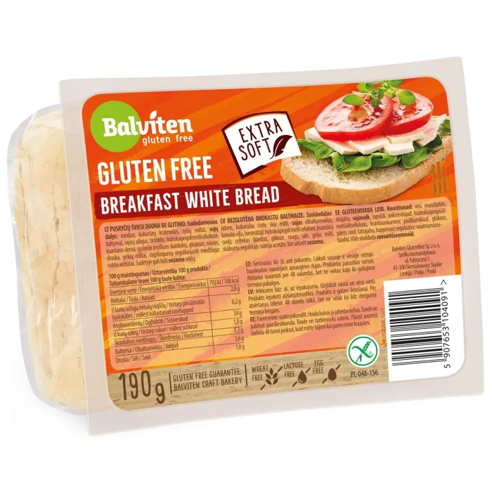 MAIZE BALVITEN GAIŠĀ BEZ GLUTĒNA 190G