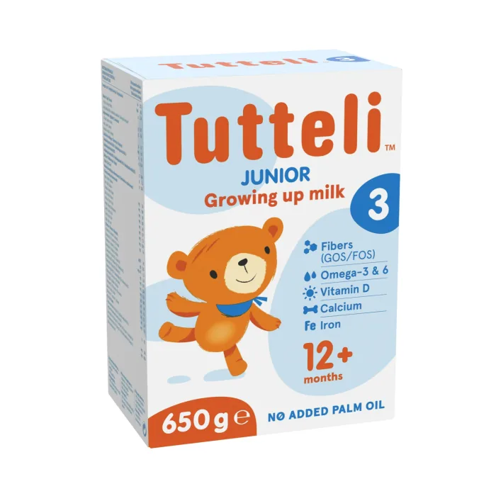 PIENA MAISĪJUMS TUTTELI 3 NO 1 GADA 650G