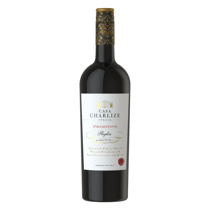 Sarkanvīns Casa Charlize Primitivo Puglia 13,5% 0,75 l
