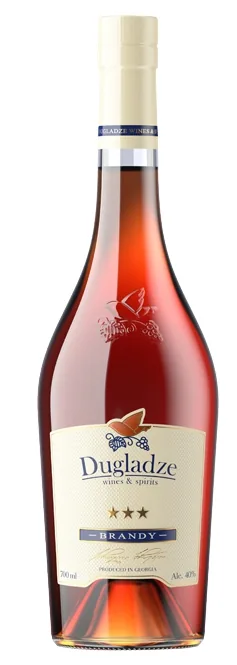 Brendijs dugladze, 3 Y.O., 40%, 0,5 l