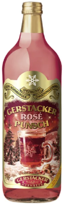 Ароматизированный винный напиток Gluhwein Gerstracker Rose, 8,7%, 1 л