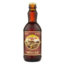 Alus Užavas tumšais 4,9% 0,33 l