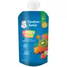 BIEZENIS GERBER AR ĀBOLIEM, KIVI, ZEMENĒM UN BANĀNIEM, NO 1 GADA 110G