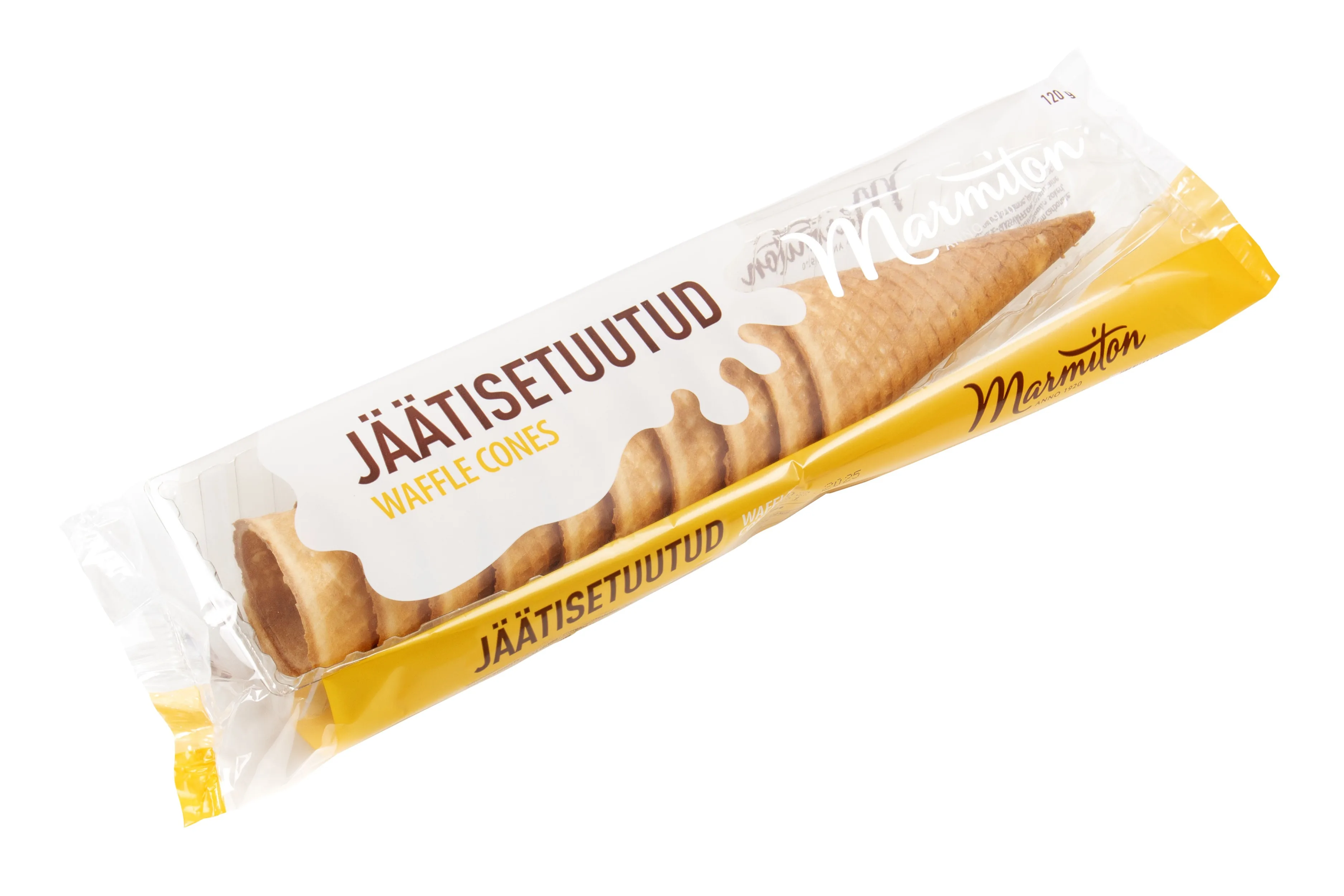 VAFEĻU KONUSI MARMITON, 10GAB, 120G