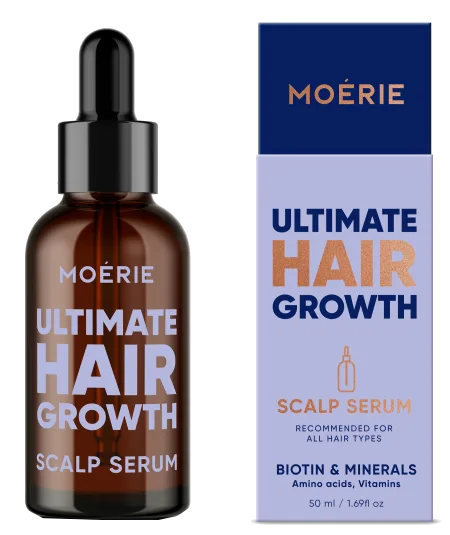 Moerie Ultimate Hair Growth matu izkrišanas novēršanas serums matiem, 50 ml
