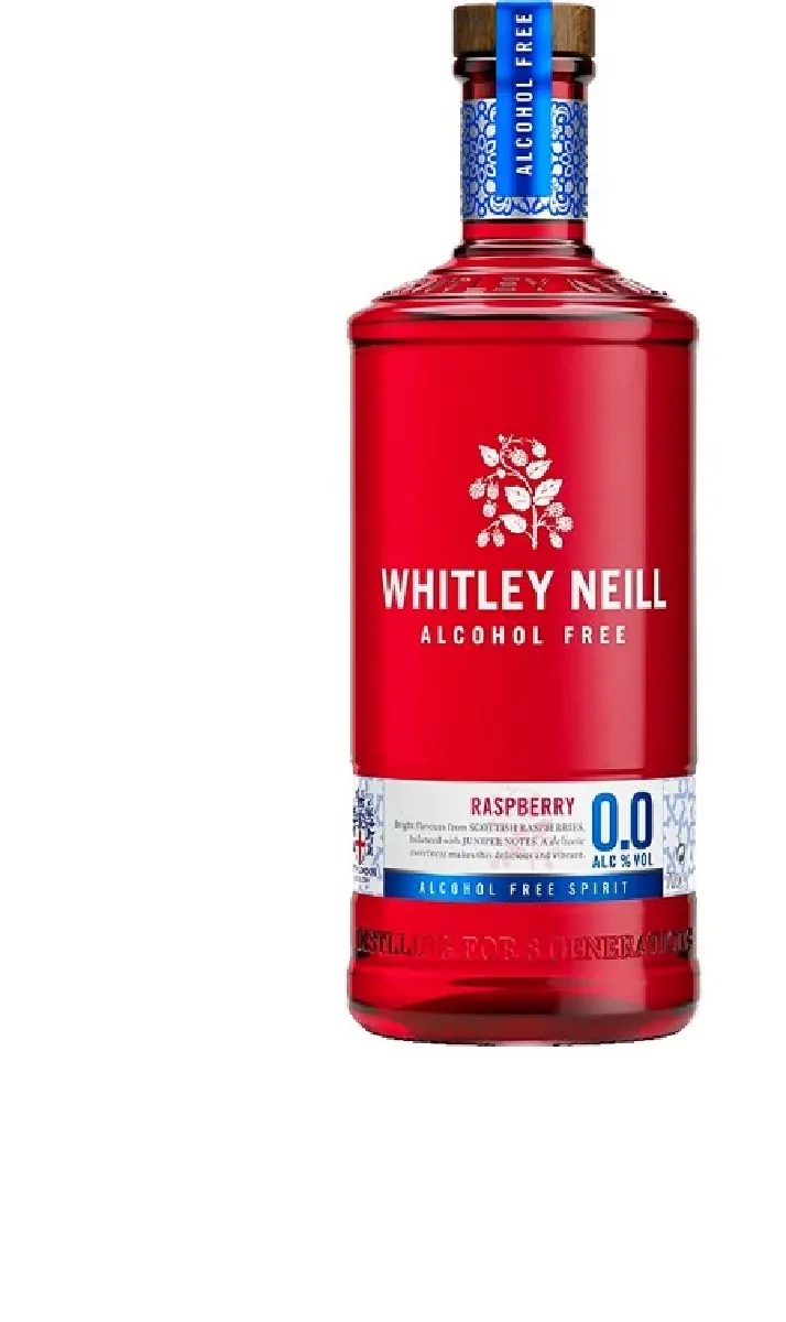 BEZALKOHOLISKS DŽINS WHITLEY NEILL RASPBERRY, 0.7L (DEP)