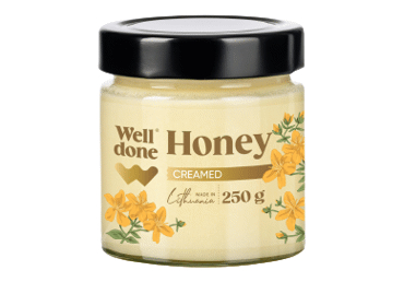 KRĒMVEIDA MEDUS WELL DONE 250G