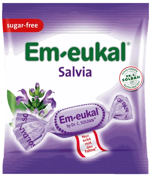 Dr. Soldan Salvia Sugar-Free konfektes, 50 g