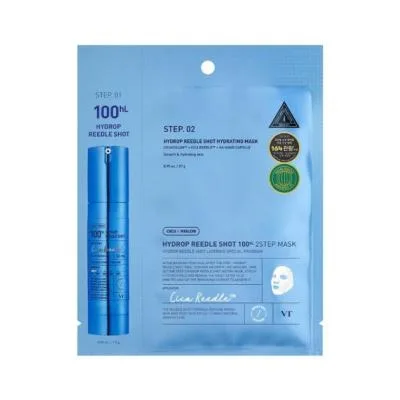 VT Cosmetics Hydrop Reedle Shot 100HL 2 soļu sejas maska N1