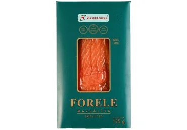 FORELE MAZSĀLĪTA ZAMELSONS SAGRIEZTA 125G