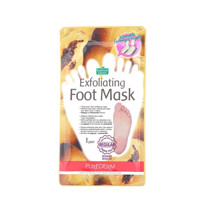 PĒDU MASKA PUREDERM EXFOLIATING REGULAR