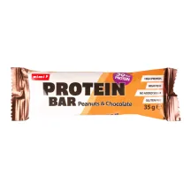 PROTEĪNA BATONIŅŠ 30% RIMI PEANUTS & CHOCOLATE AR SALDINĀTĀJU 35G