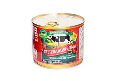 SAUTĒTA LIELLOPU GAĻA AR GARŠVIELĀM PREMIUM EO 525G