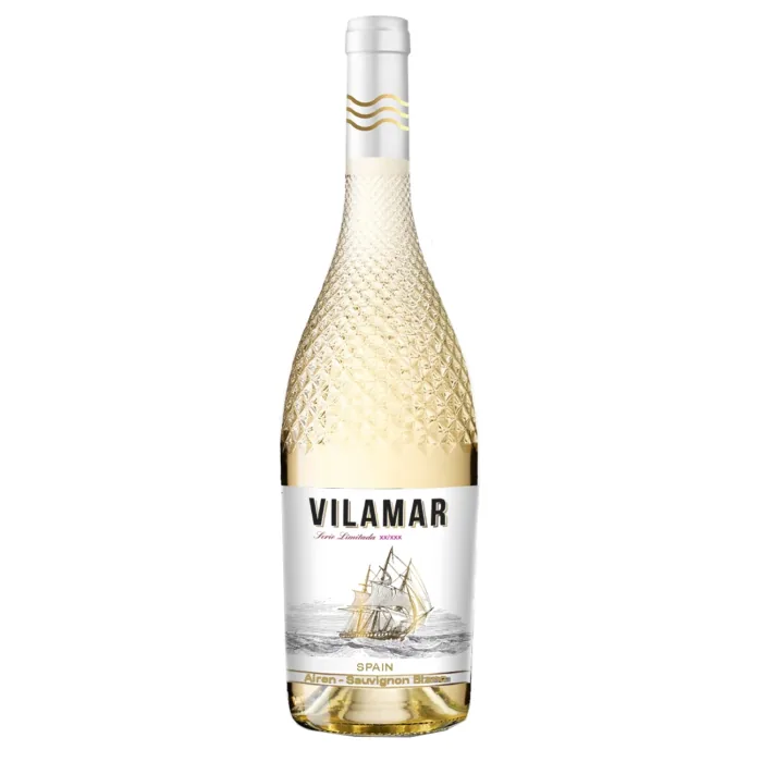 Baltvīns Vilamar Airen-Sauvignon Blanc, sausais 12% 0,75 l