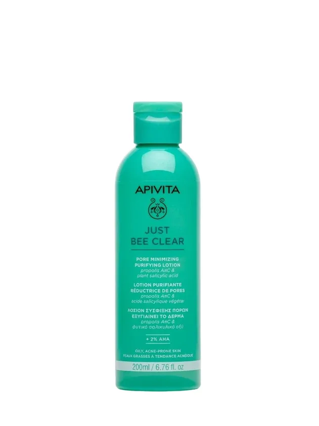 Apivita Just Bee Clear sejas attīrošais losjons, 200 ml