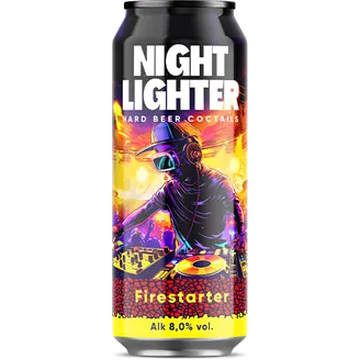 D alus kokt.Night Lighter Firestarter 8% 0,5 l can