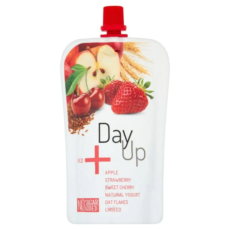 AUGĻU MUSS AR JOGURTU DAY UP RED, 120 G