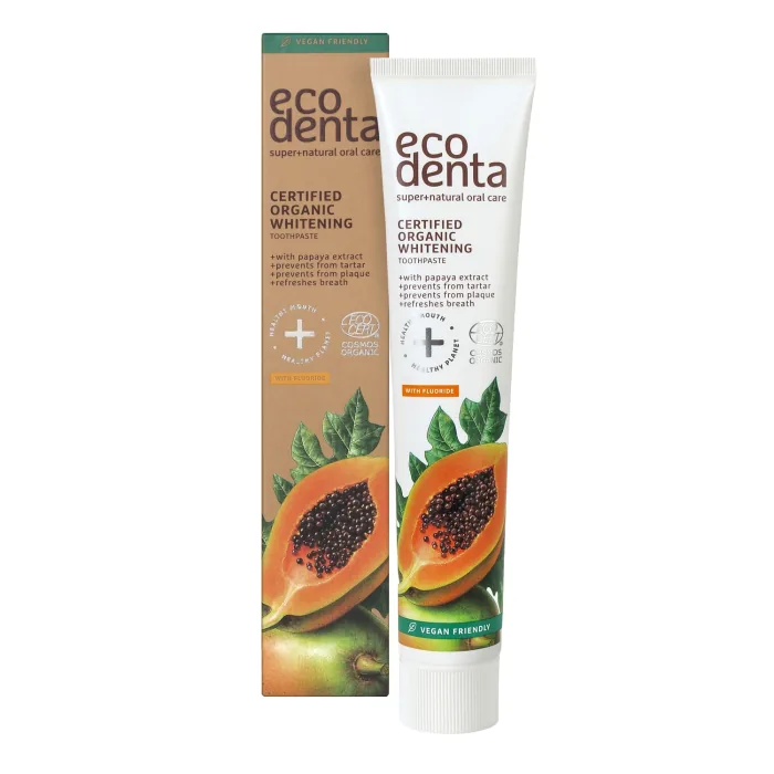 ZOBU PASTA ECODENTA ORGANIC WHITENING, 75ML