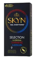 LIFESTYLES SKYN SELECTION PREZERVATĪVI, 9GAB.