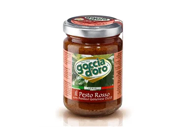PESTO GOCCIA D'ORO ROSSO 130G