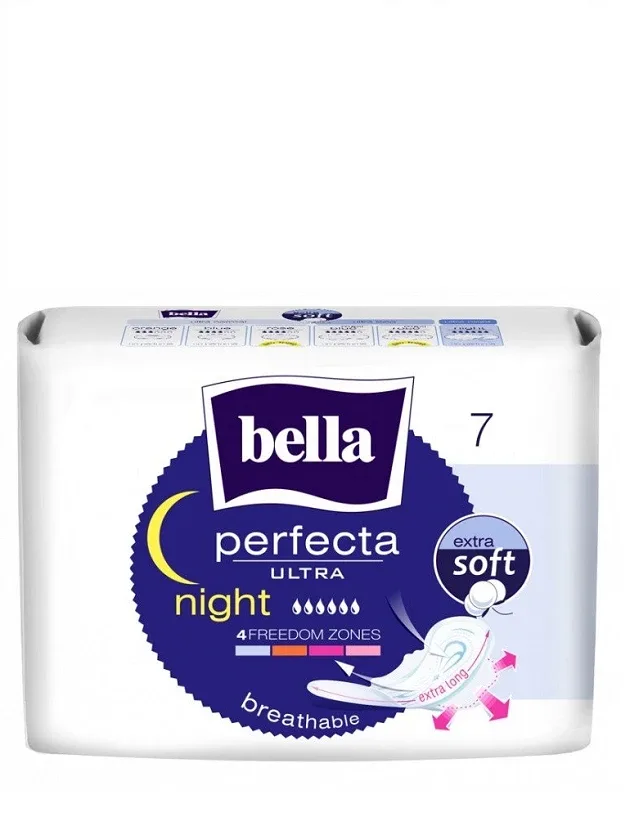 Bella Perfecta Ultra Night extra soft paketes, 7 gb.
