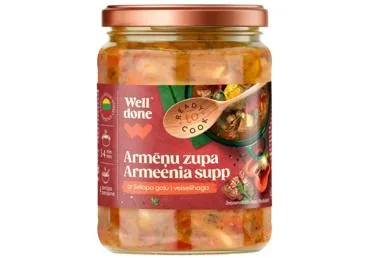 ARMĒŅU ZUPA AR GAĻU WELL DONE 480G
