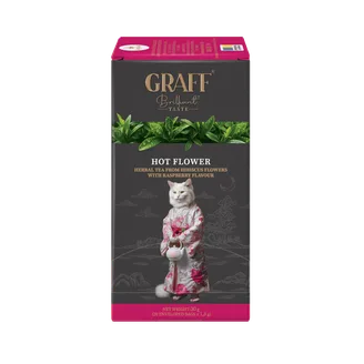 TĒJA ZĀĻU GRAFF HOT FLOWER 1.5GX20