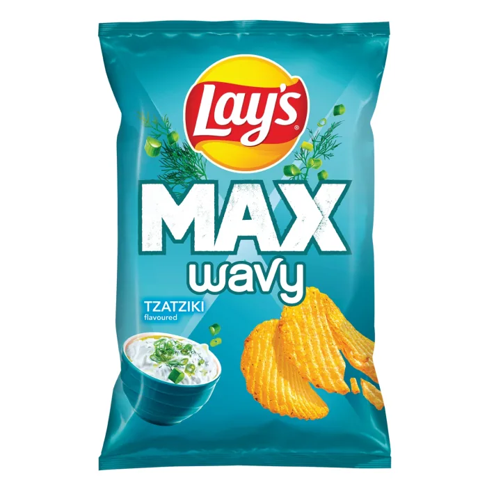 ČIPSI LAY'S AR TZATZIKI GARŠU, RIEVOTI 120G