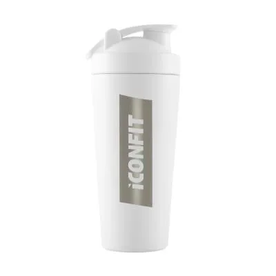 Iconfit nerūsējošā tērauda šeikeris balts 800 ml