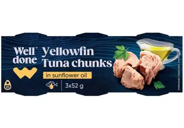 TUNZIVS GABALIŅI SAULESPUĶU EĻĻĀ WELL DONE 3X52G
