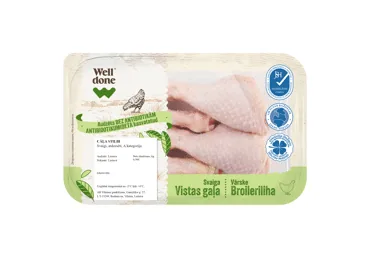 CĀĻA STILBI BEZ ANTIBIOTIKĀM WELL DONE 500G