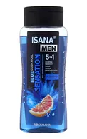 ISANA MEN BLUE SENSATION 5IN1 DUŠAS ŽELEJA, 300ML
