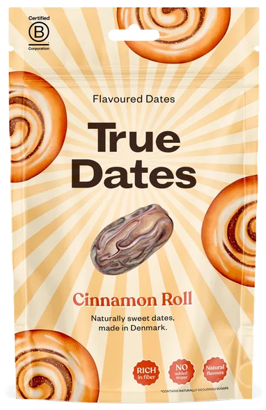 Булочка с корицей True Dates, 100 г