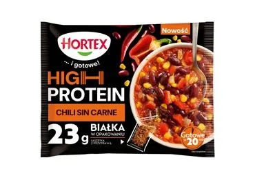 SALDĒTI DĀRZEŅI HORTEX PROTEIN ČILI SIN CARNE 450G