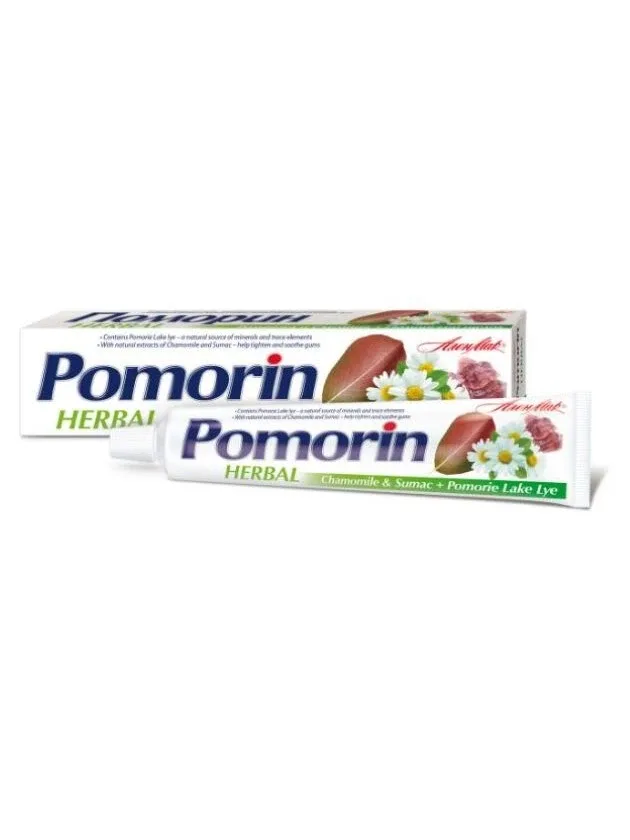 Pomorin herbal zobu pasta, 100 ml