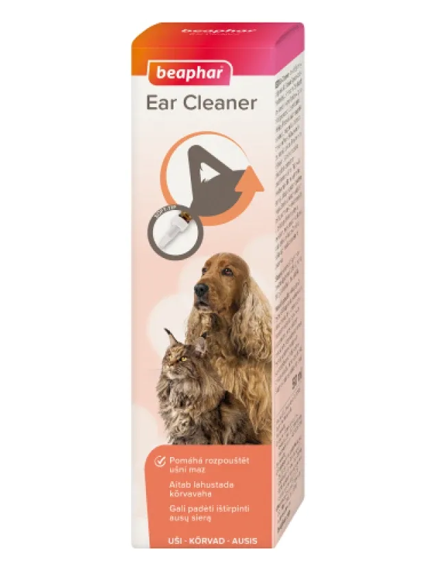 Beaphar Ear-Cleaner līdzeklis ausu tīrīšanai, 50 ml