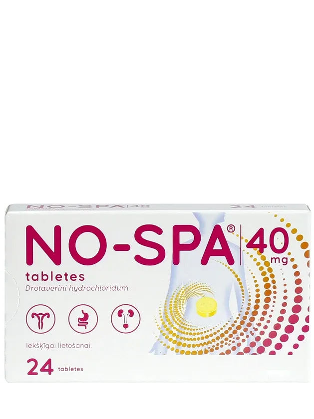 No-Spa, 24 tabletes