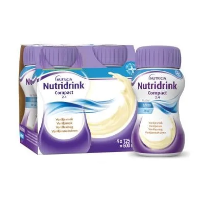 Nutridrink Compact ar vaniļas garšu 125 ml N4