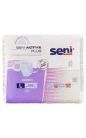 SENI ACTIVE PLUS L VIENREIZĒJĀS LIETOŠANAS BIKSĪTES, 100-135CM, 10GAB.