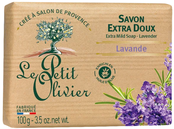Le Petit Olivier Lavander ziepes, 100 g