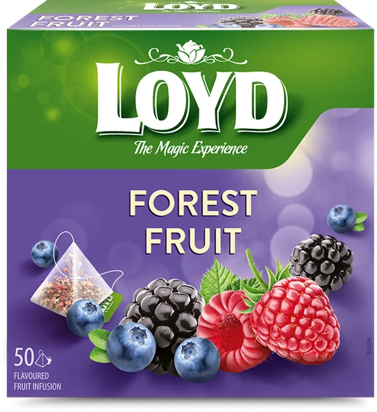 AUGĻU TĒJA LOYD PYRAMIDS MEŽA AUGĻU, 50X2G