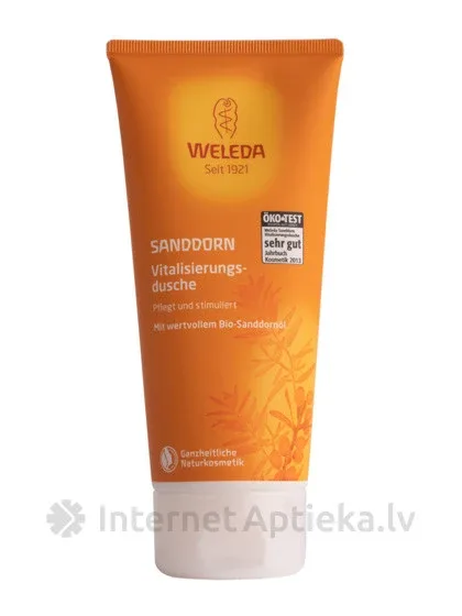 Weleda smiltsērkšķu krēmveida dušas ziepes, 1 gb.