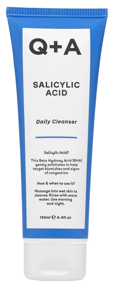 Q+A Salicylic Acid Daily attīrošs līdzeklis, 125 ml
